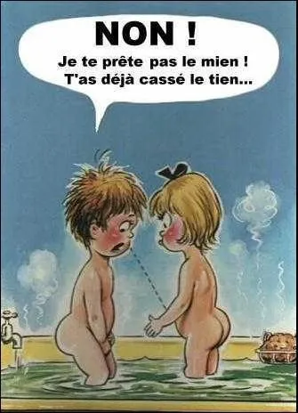 C'est ce que le garçon a, mais pas la fille.