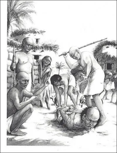 La plupart des habitants de l'Égypte ancienne étaient pauvres. Il n'y avait pas de classe moyenne.