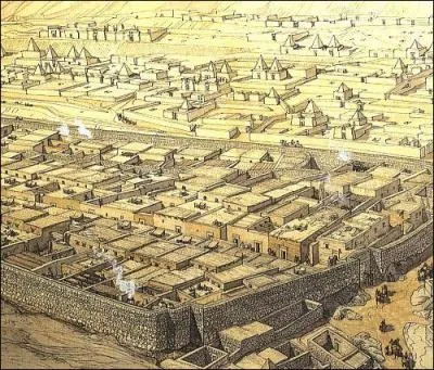 Comment se nomme ce village de Thèbes ? Pendant cinq siècles les artistes et ouvriers qui construisaient et décoraient les nécropoles, hébergeront dans ce site.