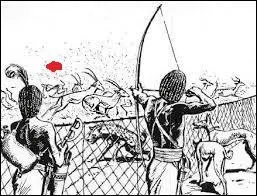 Chasseurs, spécialistes comme pisteurs, d'origine semi- bédouine, ils accompagnaient princes et paysans pour aller à la rencontre du gibier : qui sont-ils ?