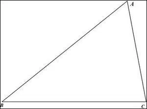 On passe à présent à la géométrie, lequel de ces théorèmes permet de montrer qu'un triangle n'est pas rectangle ?