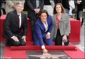 À quel âge a-t-il reçu son étoile sur le boulevard hollywoodien ''The Walk of Fame'' ?