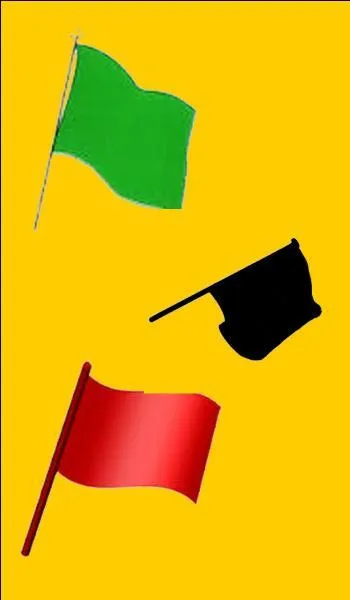 En Formule 1, quelle est la couleur du drapeau qui indique la levée de l'interdiction de dépasser ?