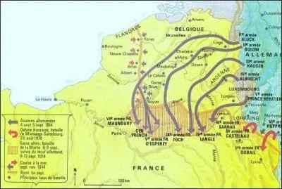 Trois phases majeures se sont succédées pendant la guerre. Dans l'ordre chronologique, ça donne :