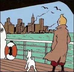 Quelle ville Tintin quitte-t-il à la fin de l'album ?