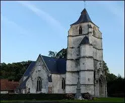 Voici l'&eacute;glise Saint-L&eacute;onard de Tramecourt. Peupl&eacute; de 59 habitants, ce petit village de l'arrondissement de Montreuil-sur-Mer se situe en r&eacute;gion ...