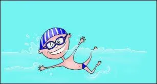 J'adore me baigner à la ______ !