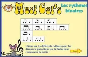 Qu'est-ce qui caractérise une phrase au rythme binaire ?