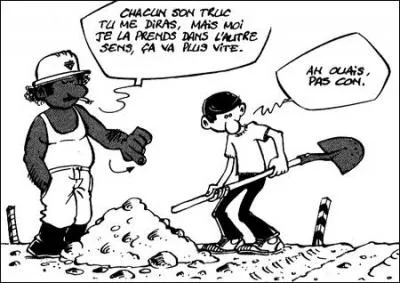 A quel sketch de Muriel Robin attribuez-vous cette citation : j'ai une maison avec une louchée d'cons ?