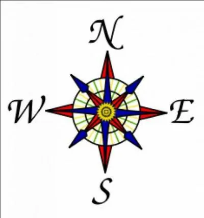 [Géographie] - Pour vous souvenir que l'ouest se trouve à gauche et l'est à droite, vous pouvez penser au mot 'orange'. Pourquoi ?