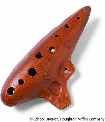 Petit instrument de musique à vent :