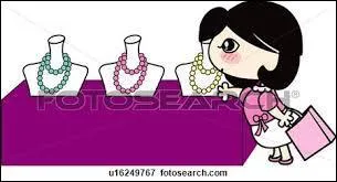 Si j'achète ce collier à 150 euros, je suis _______.