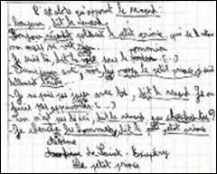 La maîtresse m'a dit que mon cahier était ______ soigné.