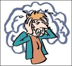 J'ai souvent ______ à la tête.