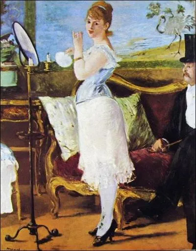 Quel slogan publicitaire ce tableau d'Édouard Manet peut-il évoquer ?