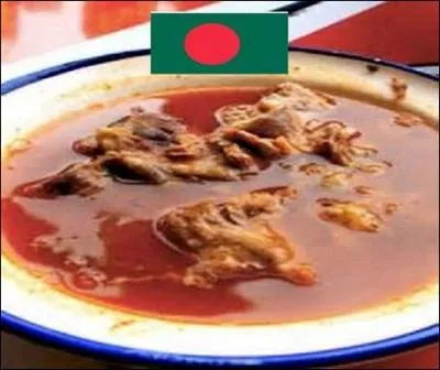 Soupe de tête et pieds de vache, revigorante.