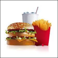 Il est allé _____ fast-food.