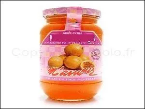 Avec quels fruits en provenance de Guadeloupe cette gelée est-elle faite ?