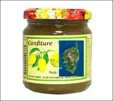 Les confitures corses sont particulièrement réputées. Avec quels agrumes, celle-ci est-elle faite ?