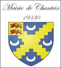 Ce blason appartient à Chanteix. Commune limousine, elle se situe dans le département ...