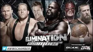 Elimination Chamber Match : Randy Orton vs Jack Swagger vs Chris Jericho vs Mark Henry vs Kane vs Daniel Bryan.