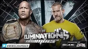 WWE Championship : The Rock vs CM Punk.