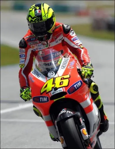 Il a réalisé son pire classement au mondial MotoGP avec Ducati, il a fini