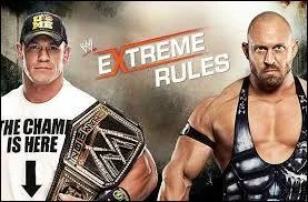 Last Man Standing Match pour le WWE Championship, John Cena contre Ryback se finit en No Contest. 
Dans ce match, y a-t-il eu tricherie ?