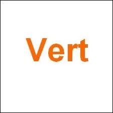 En quelle couleur s'est écrit ?