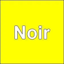 De quelle couleur est le fond ?