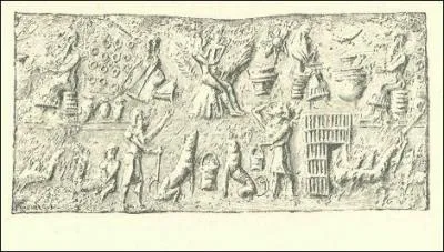 Qui est le roi babylonien, emporté vers les cieux porté par un aigle ?