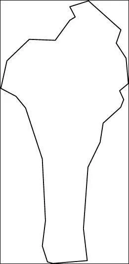 Quel est ce pays, à la forme particulière ?