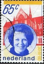 D'après ce timbre, vous avez le nom du pays ainsi que le portrait de sa souveraine. Cette dernière se prénommant :