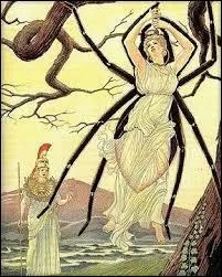 Dans la mythologie gréco-romaine, Arachné était une jeune fille excellant dans l'art du tissage. Une déesse lui lança un défi visant à réaliser le plus bel ouvrage tissé. Furieuse d'avoir perdu, la déesse détruisit l'oeuvre d'Arachné qui se donna la mort. Prise de remords, la déesse offrit une seconde vie à Arachné sous la forme d'une araignée. Quelle est cette fameuse déesse ?