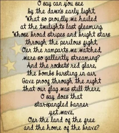 Comment s'appelle l'hymne national ?