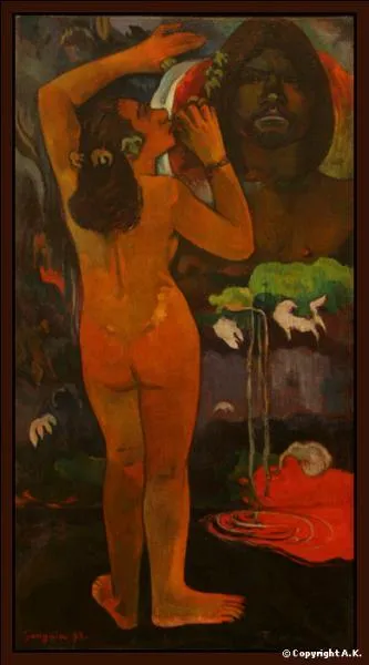 Qui a peint "La Lune et la Terre" ?