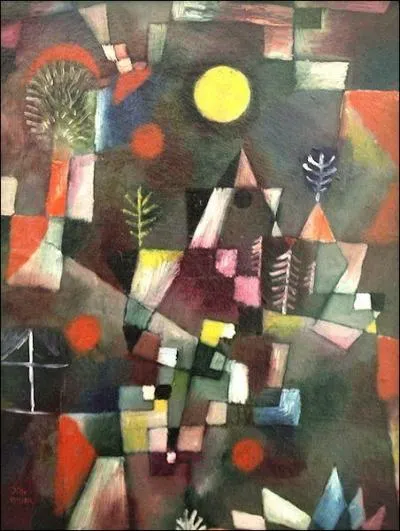 Qui a peint "Pleine lune" ?