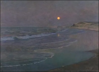 Qui a peint "Marine au clair de lune" ?