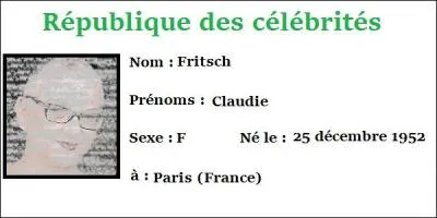 Pouvez-vous trouver son nom de scène ?