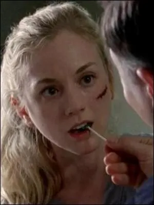 Alors qu'elle est sur le point de voler des clés dans le bureau de Dawn afin de s'enfuir, Beth est surprise par :