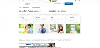 Ce site est utile pour vendre des objets :