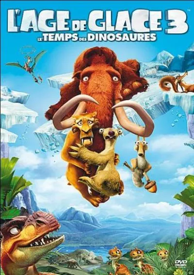 Qu'est-ce qui fait office de pont entre le monde de l'Âge de Glace et le monde des dinosaures ?