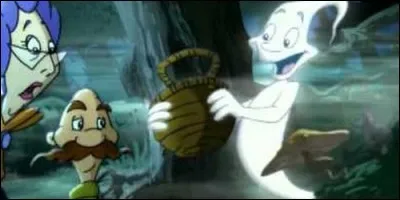 Dans "Esprits Fantômes", combien de fantômes vivent avec Agathe ?