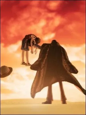 Épisode 110 - Crocodile blesse très grièvement Luffy. Comment fait-il ?