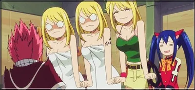 (Épisode 80)
Laquelle de ces Lucy est la "vraie" Lucy (Heartfilia) ?