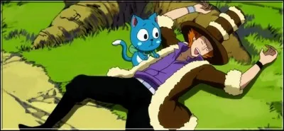 (Épisode 75)
Lequel de ces personnages gagne la grande course d'endurance de Fairy Tail ?