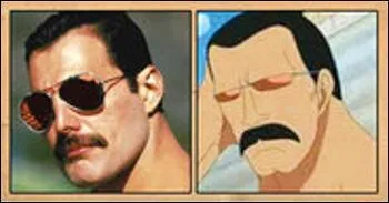 L'un des trois contremaîtres du Doc n°1 de Galley-La Company à Water Seven, Peeply Lulu, ressemble à s'y méprendre au chanteur et leader du groupe Queen. Qui est-ce ?