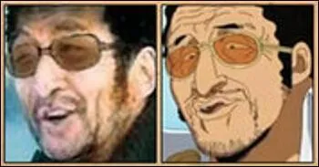L'amiral de la marine surnommé Kizaru, est inspiré d'un très grand acteur japonais. Comment s'appelle-t-il ?