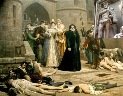 Les ennuis commencent ! Nous sommes le 24 août 1572, c'est le début du massacre de la Saint-Barthélemy. Cela a commencé par un assassinat d'un militaire. A noter qu'il avait été blessé quelques jours auparavant lors d'une tentative. Quel est le nom de cette victime ?