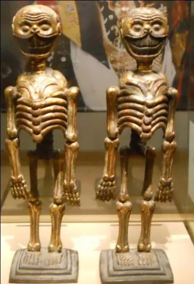 Que symbolisent les Citipati ; le couple de squelettes hilares ?